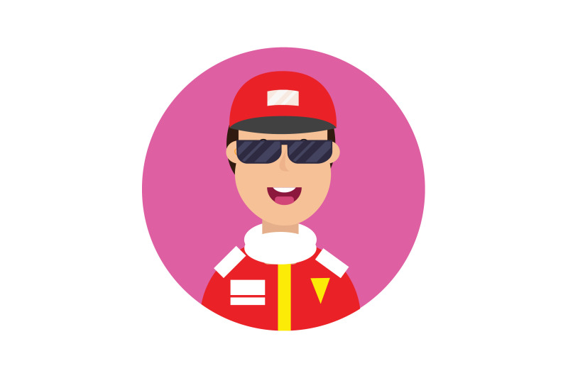 icon-character-racer-with-red-hat