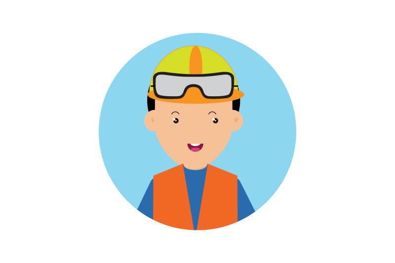 icon-character-construction-workers-helm