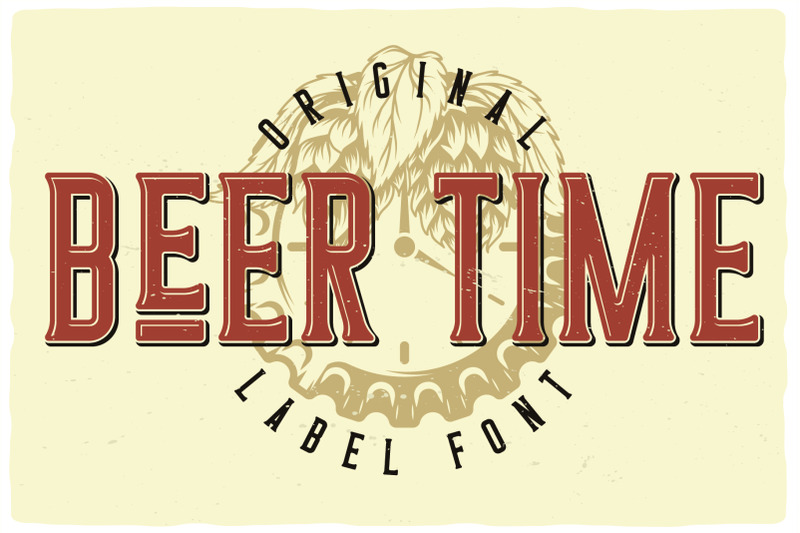 beer-time-label-font