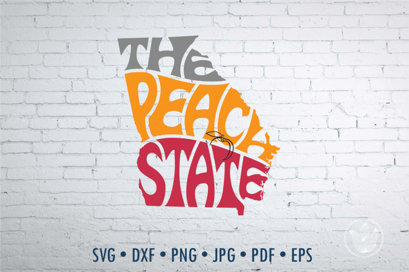 the-peach-state-word-art-georgia-svg-dxf-eps-png-jpg-cut-file