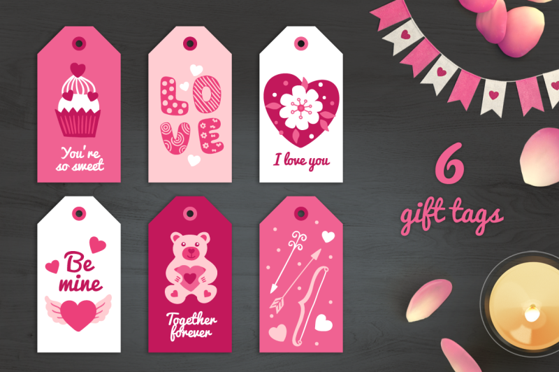 valentine-gift-tags-stickers-ribbons