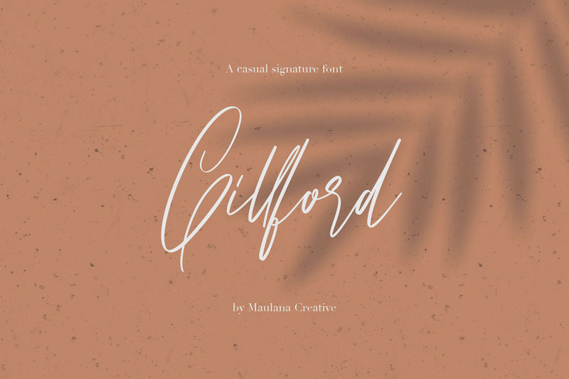 gillford-casual-signature-font