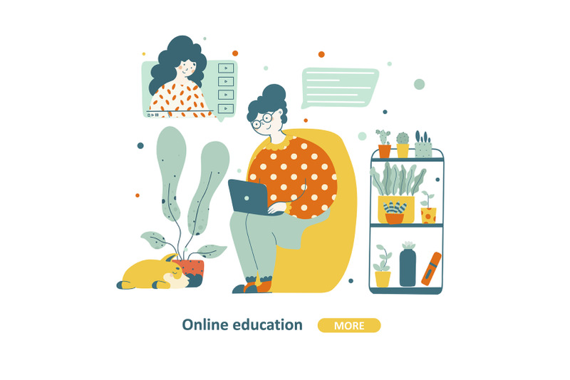 online-education-illustrations