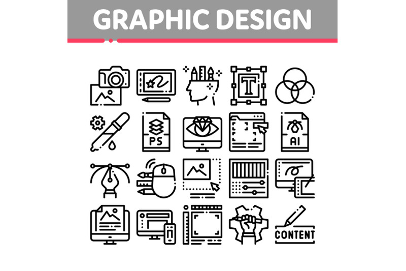 graphic-design-and-creativity-icons-set-vector