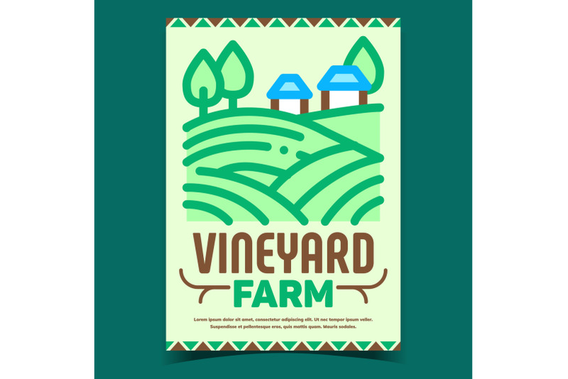 vineyard-farm-creative-advertising-poster-vector