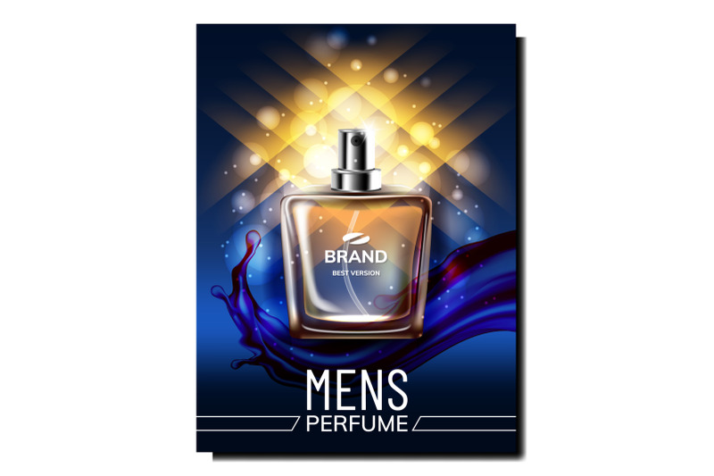 perfume-for-men-creative-promotional-banner-vector