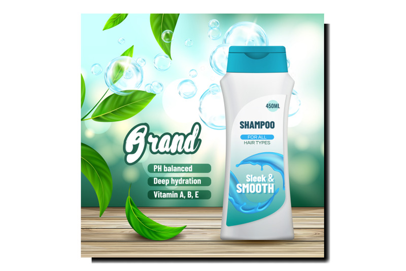 basic-abstract-shampoo-promotional-poster-vector