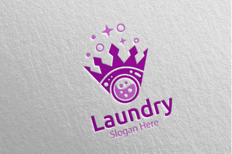 king-laundry-dry-cleaners-logo-22