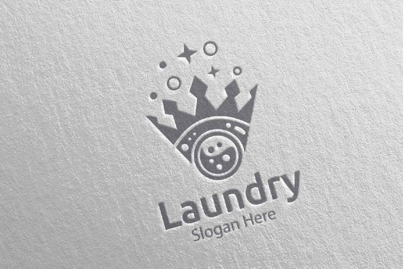 king-laundry-dry-cleaners-logo-22