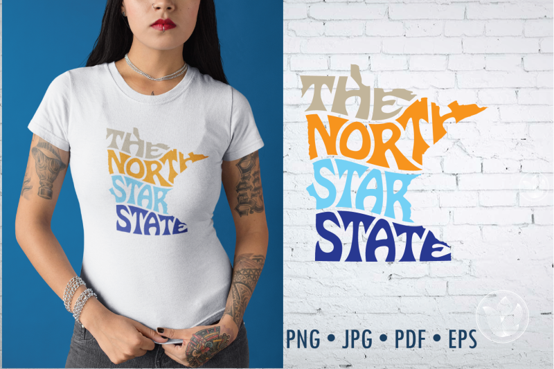 the-north-star-state-word-art-minnesota-svg-dxf-eps-png-jpg-cut-file