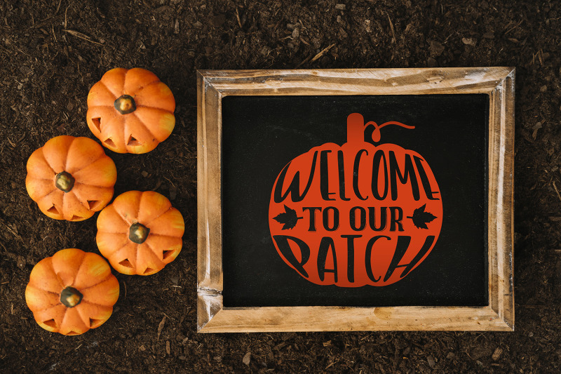 Welcome To Our Patch Pumpkin Svg Fall Svg Dxf Png By Craftlabsvg Thehungryjpeg Com