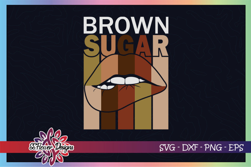 brown-suger-svg-dripping-lips-svg-black-woman-svg