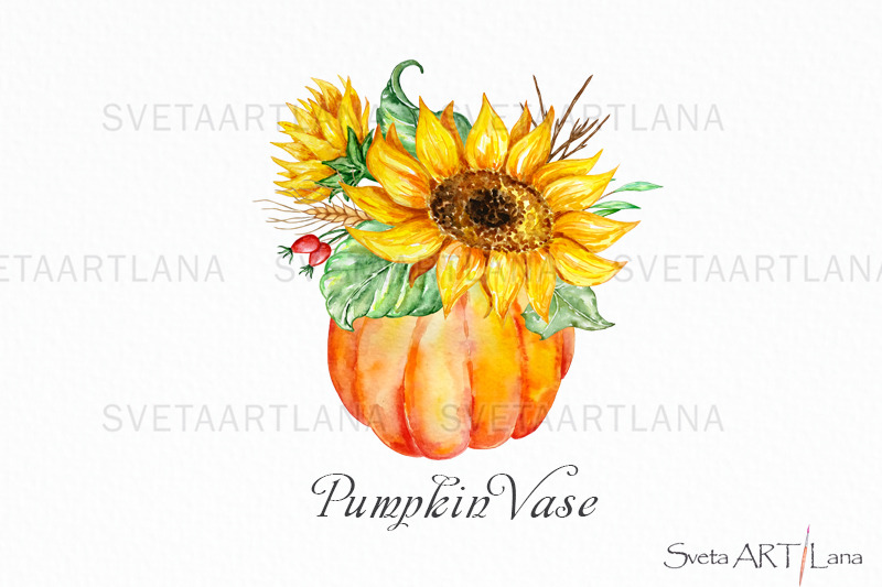 watercolor-autumn-harvest-pumpkins