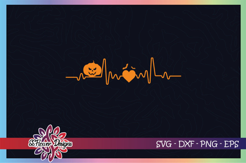 halloween-heartbeat-svg-pumpkin-svg-bat-svg-funny-halloween-svg