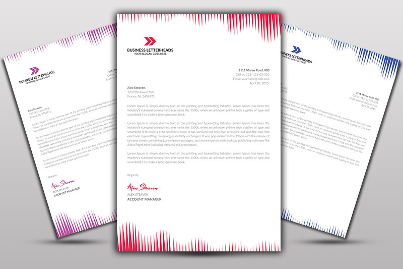 letterhead-template