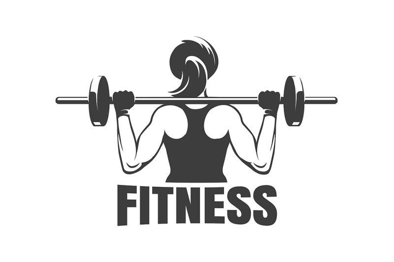 strong-woman-with-barbell-fitness-emblem