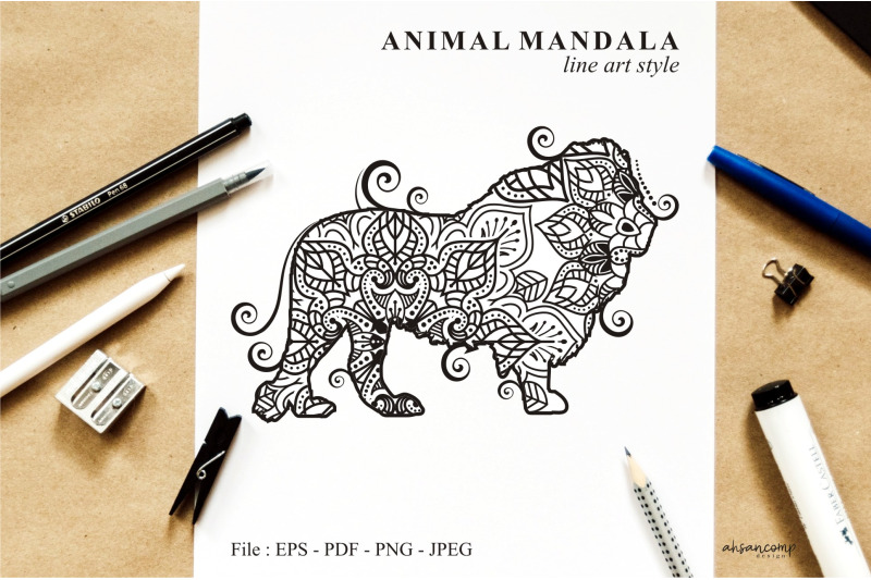 lion-mandala-vector-line-art-style