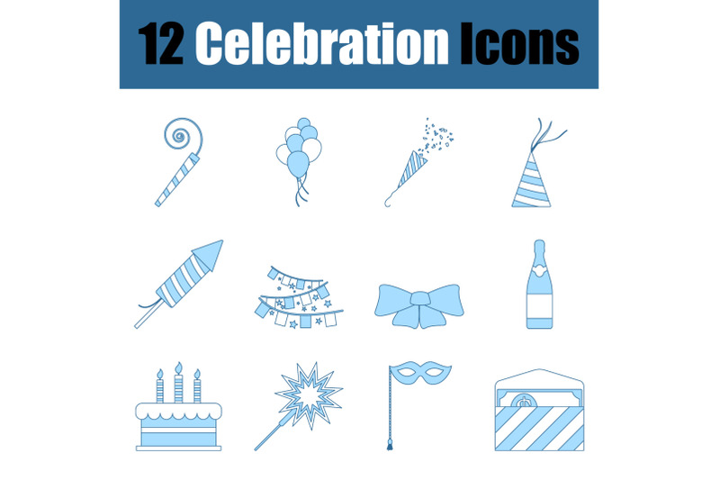 celebration-icon-set