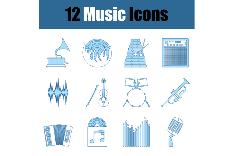 music-icon-set