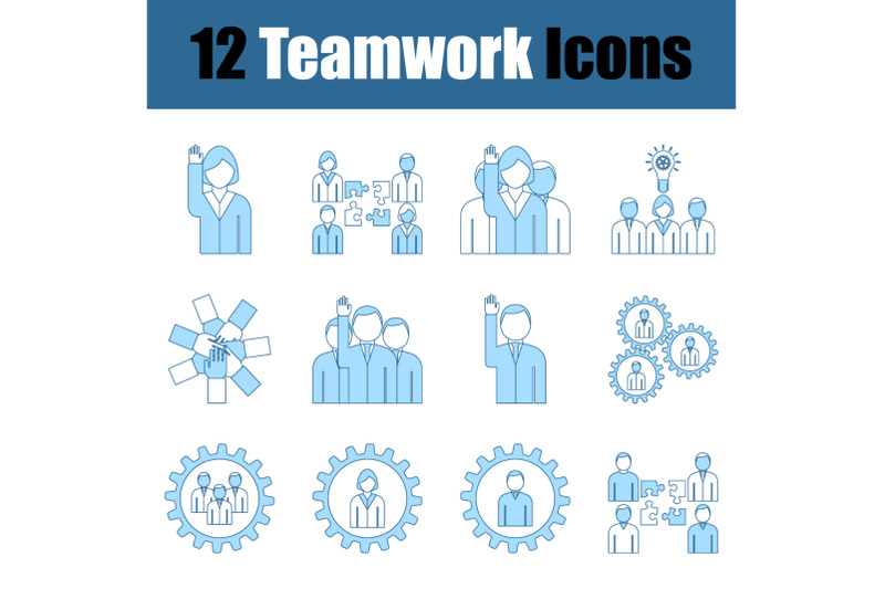 teamwork-icon-set