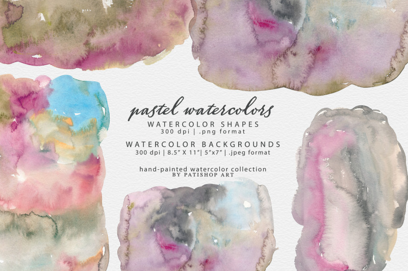 watercolor-shapes-clipart-splashes-watercolor-backgrounds-pastel-color
