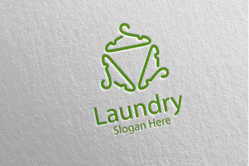 hangers-laundry-dry-cleaners-logo-35