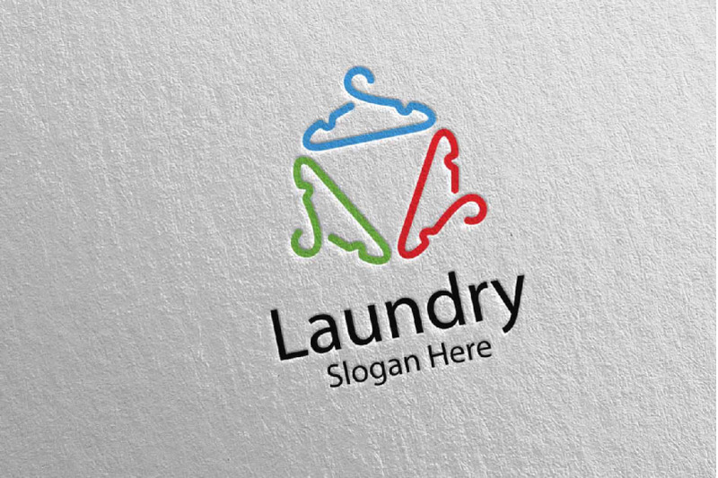 hangers-laundry-dry-cleaners-logo-35
