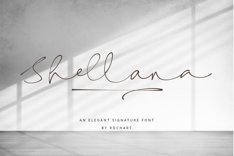 shellana-elegant-signature-font