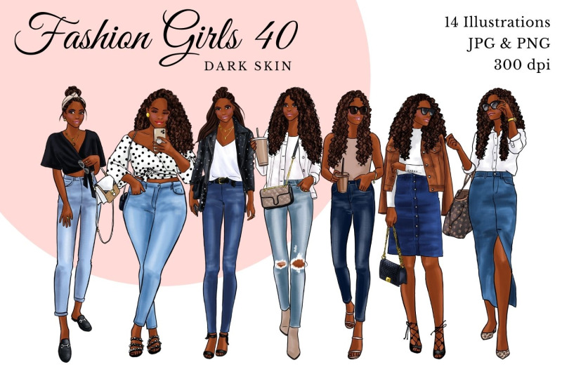 watercolor-fashion-clipart-fashion-girls-40-dark-skin