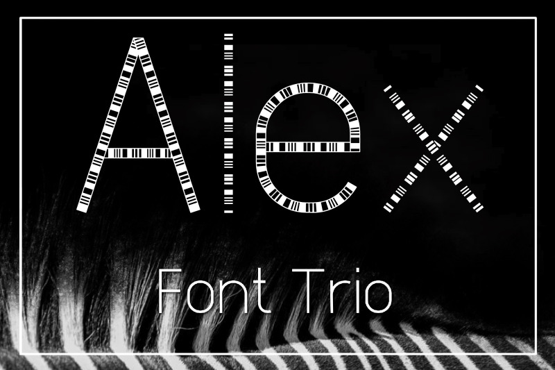alex-font-trio-in-stripe-style