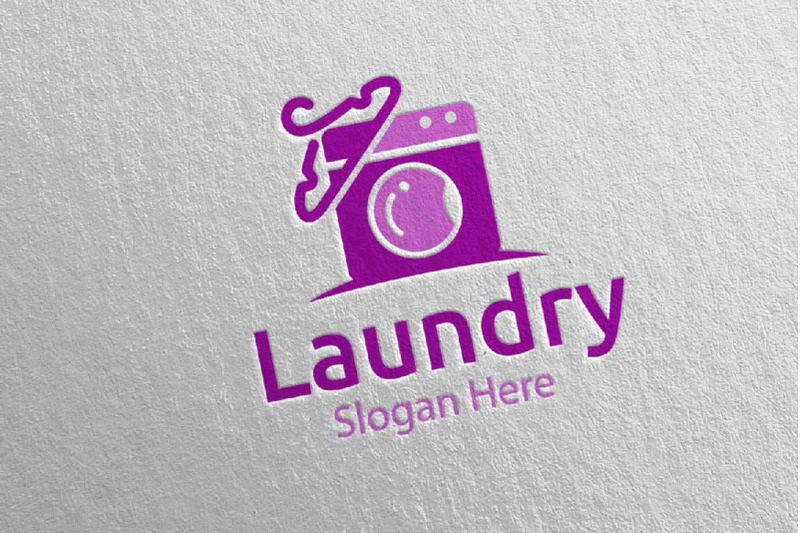 hangers-laundry-dry-cleaners-logo-58