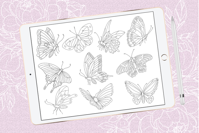 butterflies-brush-stamps-for-procreate