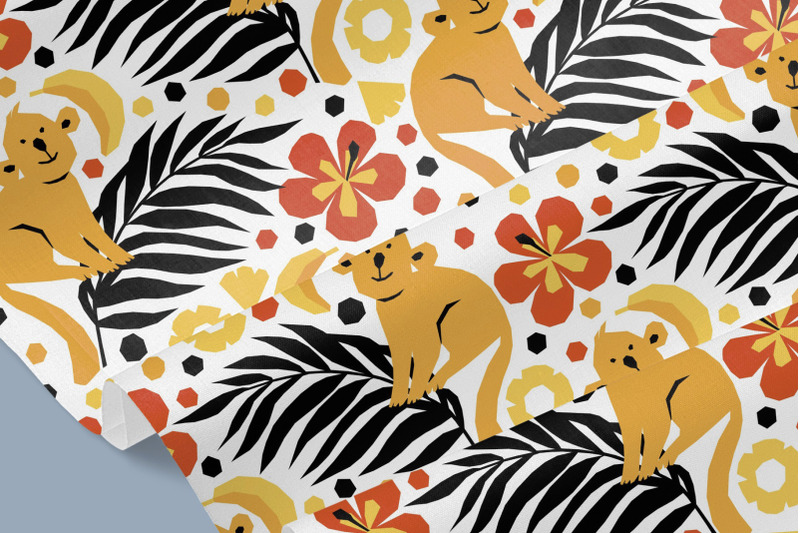 safari-kids-pattern-collection