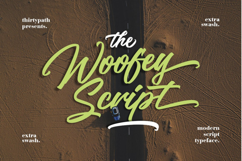 the-woofey-script-typeface