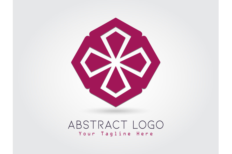 logo-abstract-purple-color-design