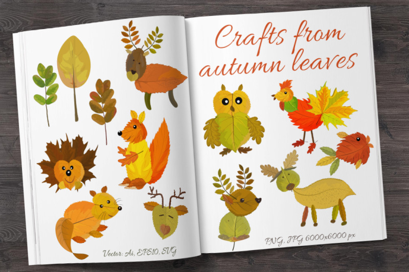 crafts-from-autumn-leaves