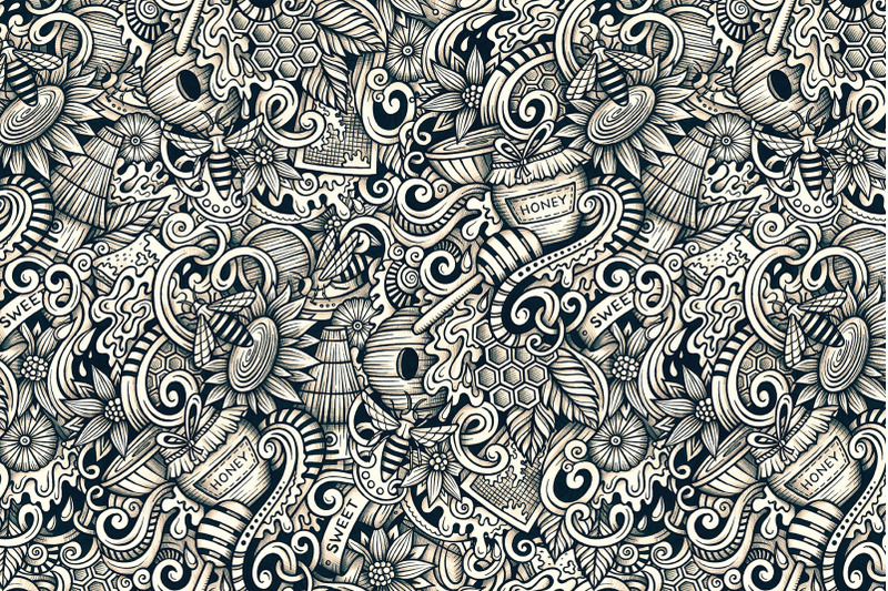 honey-graphics-doodles-patterns