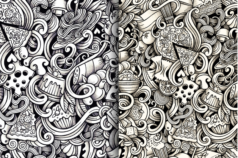 italian-cuisine-graphics-doodle-patterns