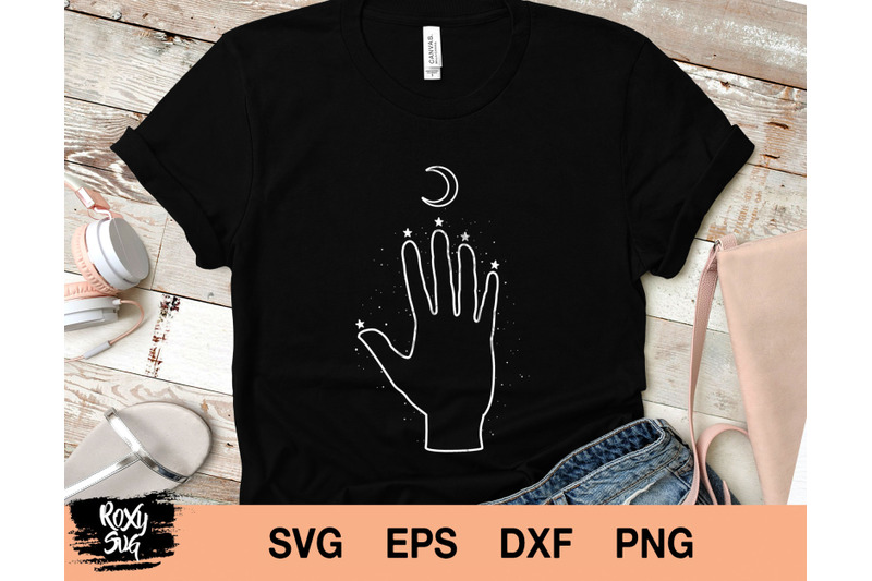 hand-with-moon-svg