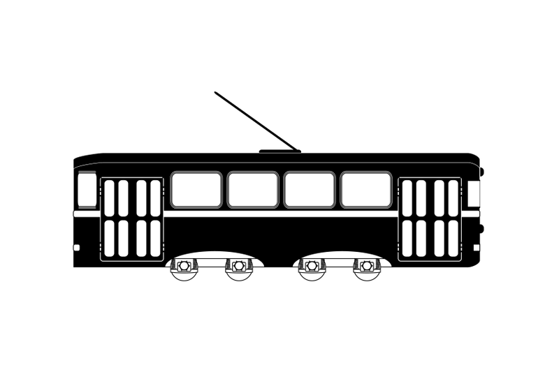 train-or-tram-black-white