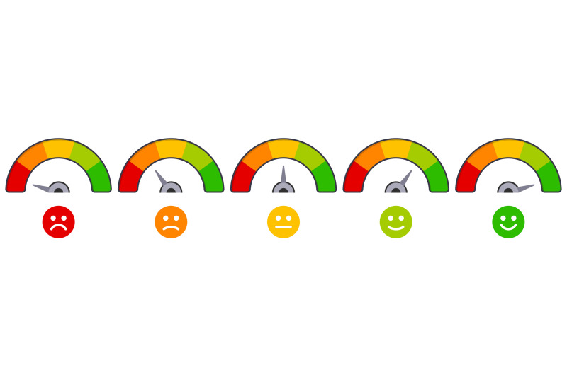 rate-scale-level-mood-rating-indicators-satisfaction-score-graph-rat