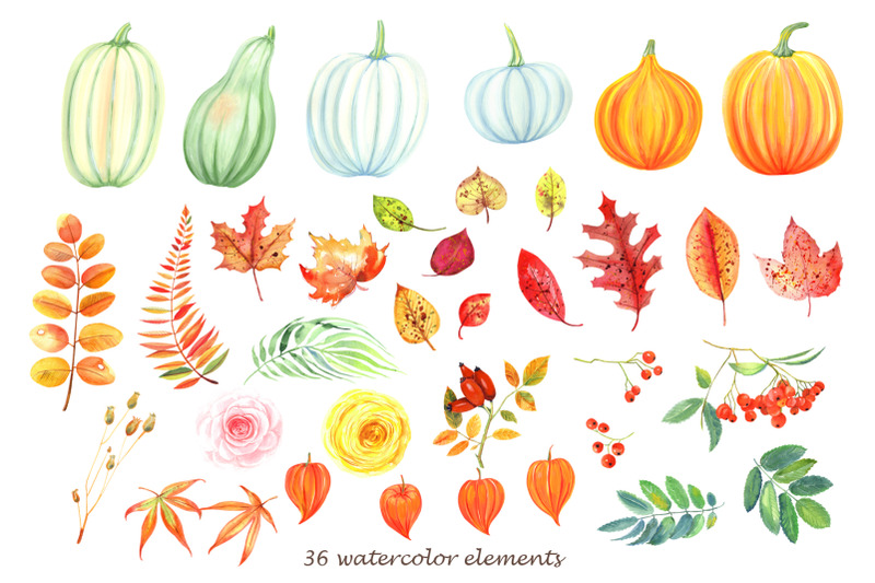 watercolor-autumn-collection