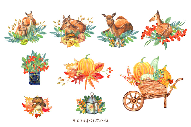 watercolor-autumn-collection