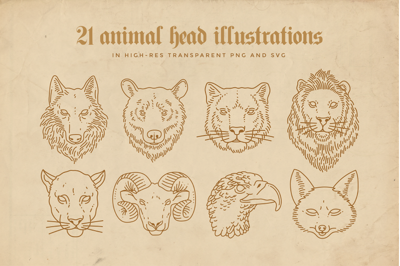 animal-linear-logo-illustrations