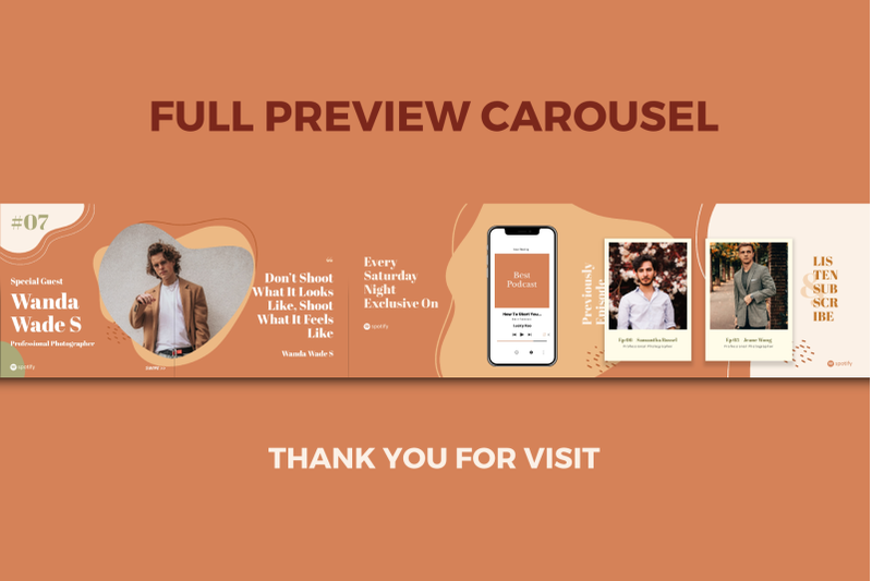 feminine-podcaster-instagram-carousel-powerpoint-template