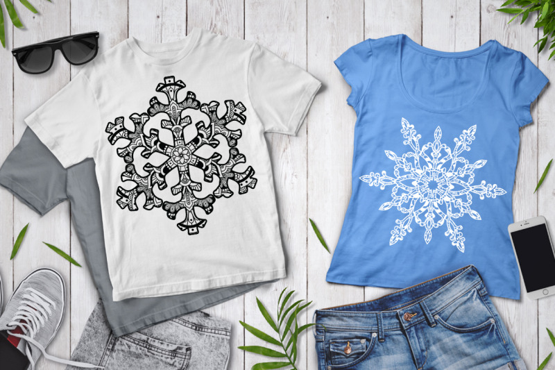 snowflakes-mandala-bundle-svg-cut-files-christmas-decoration-winter