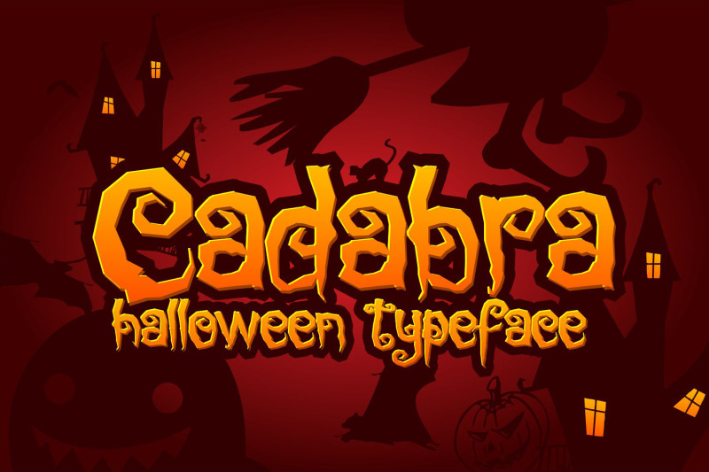 cadabra-halloween-typeface