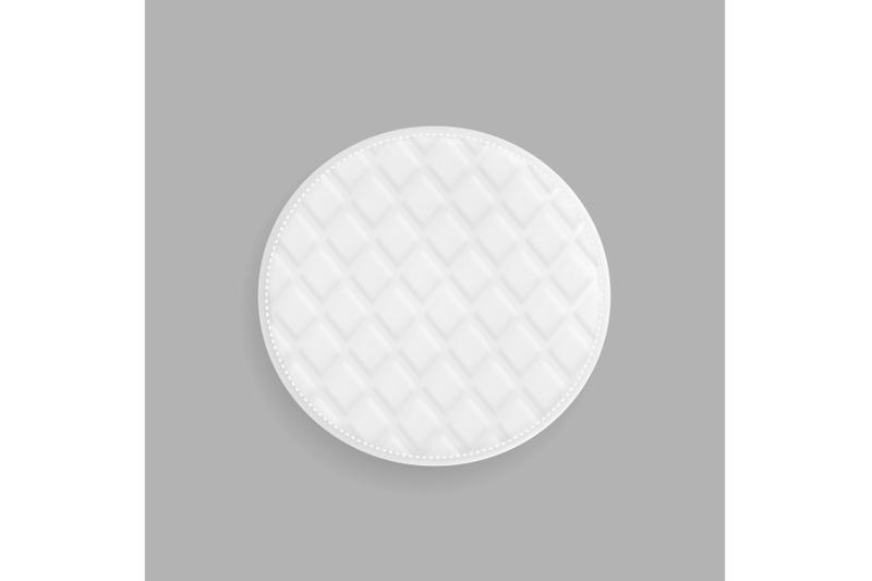 cotton-pad-clean-face-cosmetic-top-view-vector