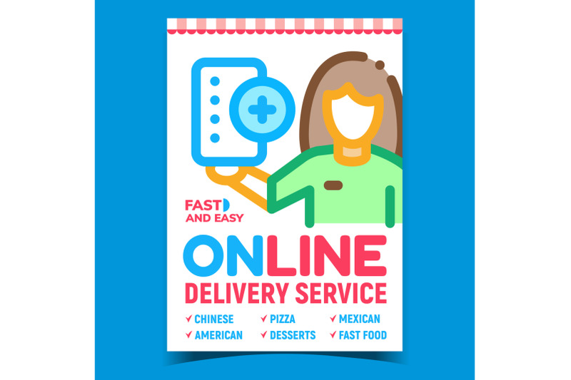 online-delivery-service-advertising-poster-vector