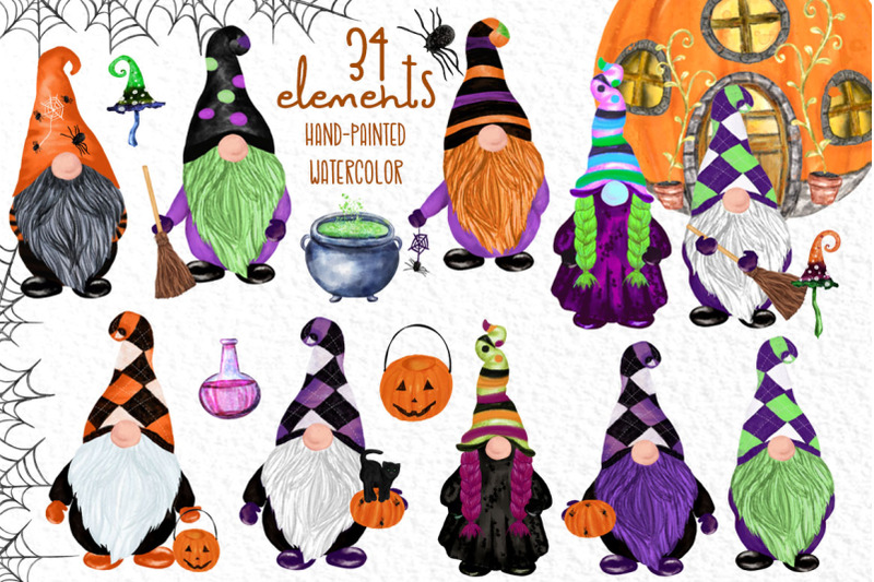 gnomes-clipart-thanksgiving-clipart-halloween-kids-clipart